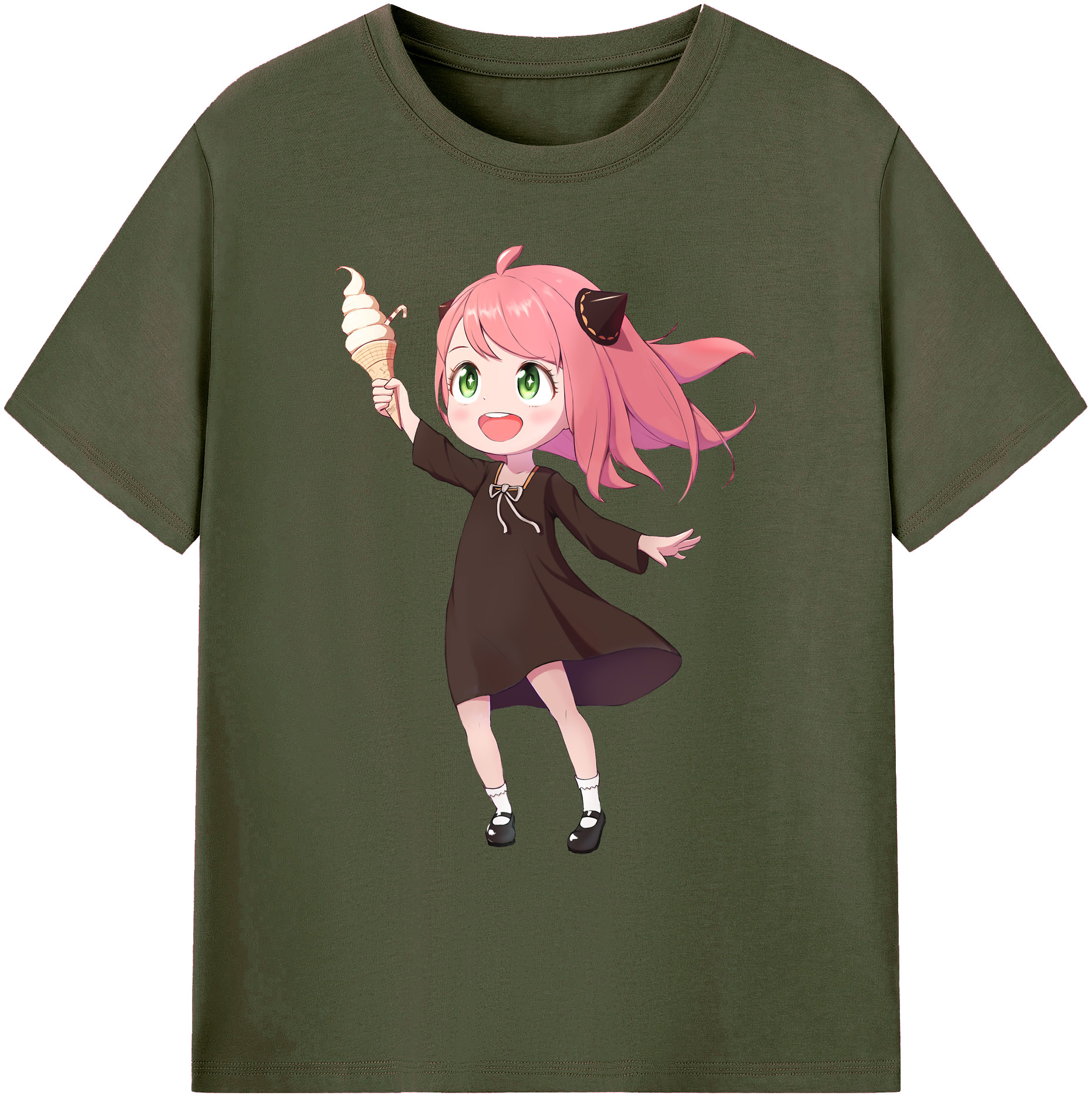 （画像用） SPY×FAMILY间谍家家酒 綿100％ メンズ半袖Tシャツ｜肌触りやわらか＆通気性